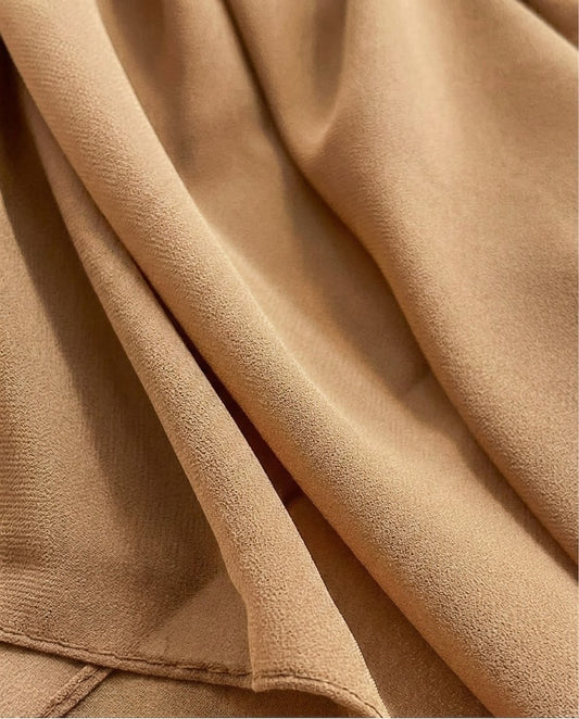 Chiffon Square - Camel