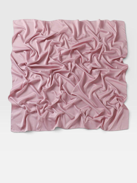 Square Satin Hijab - Pink