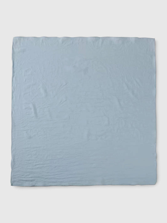 Wrinkle Cotton Square - Sky Blue