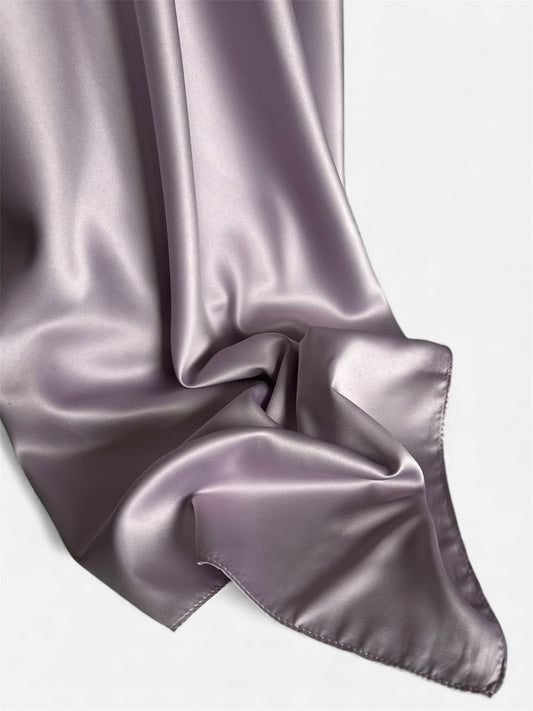Square Hijab Silk - Lavender