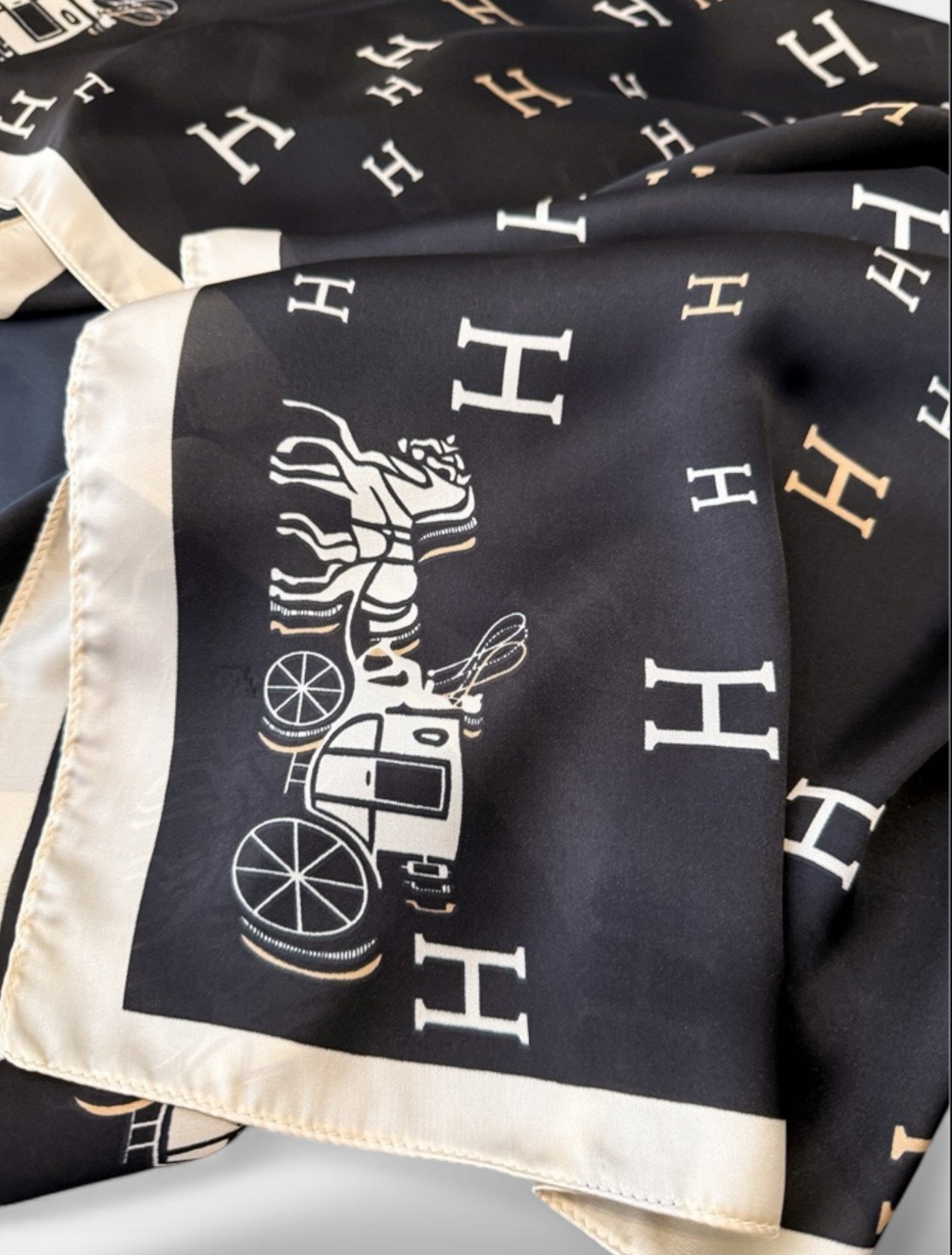 Square Satin Hijab