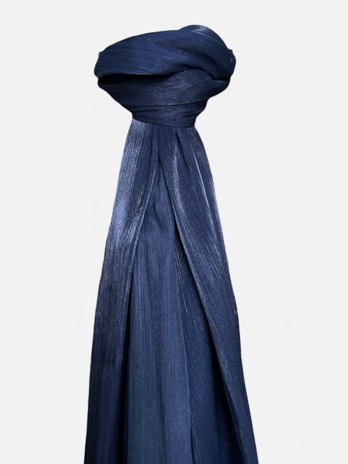 Organza Hijab - Navy Blue