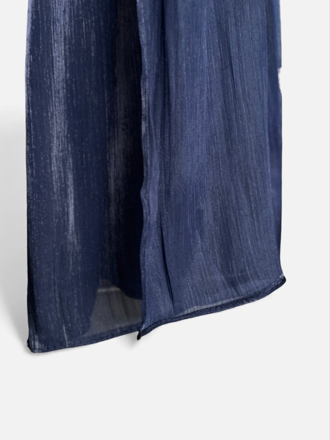 Organza Hijab - Navy Blue