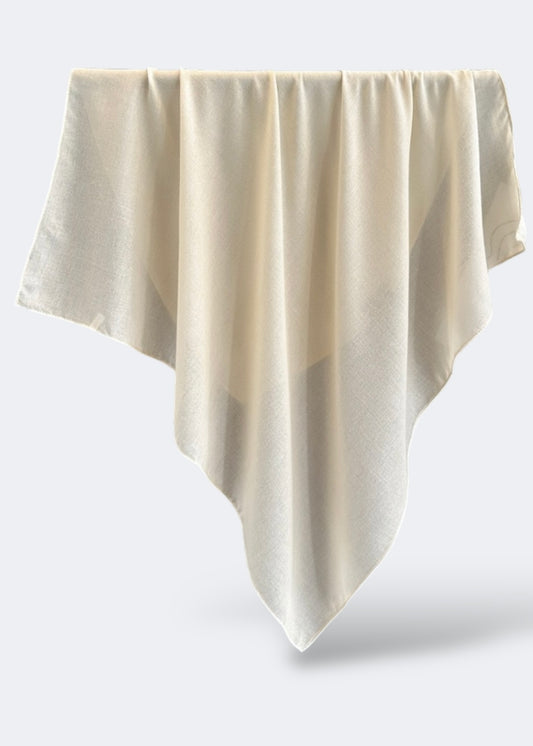 Square cotton & linen