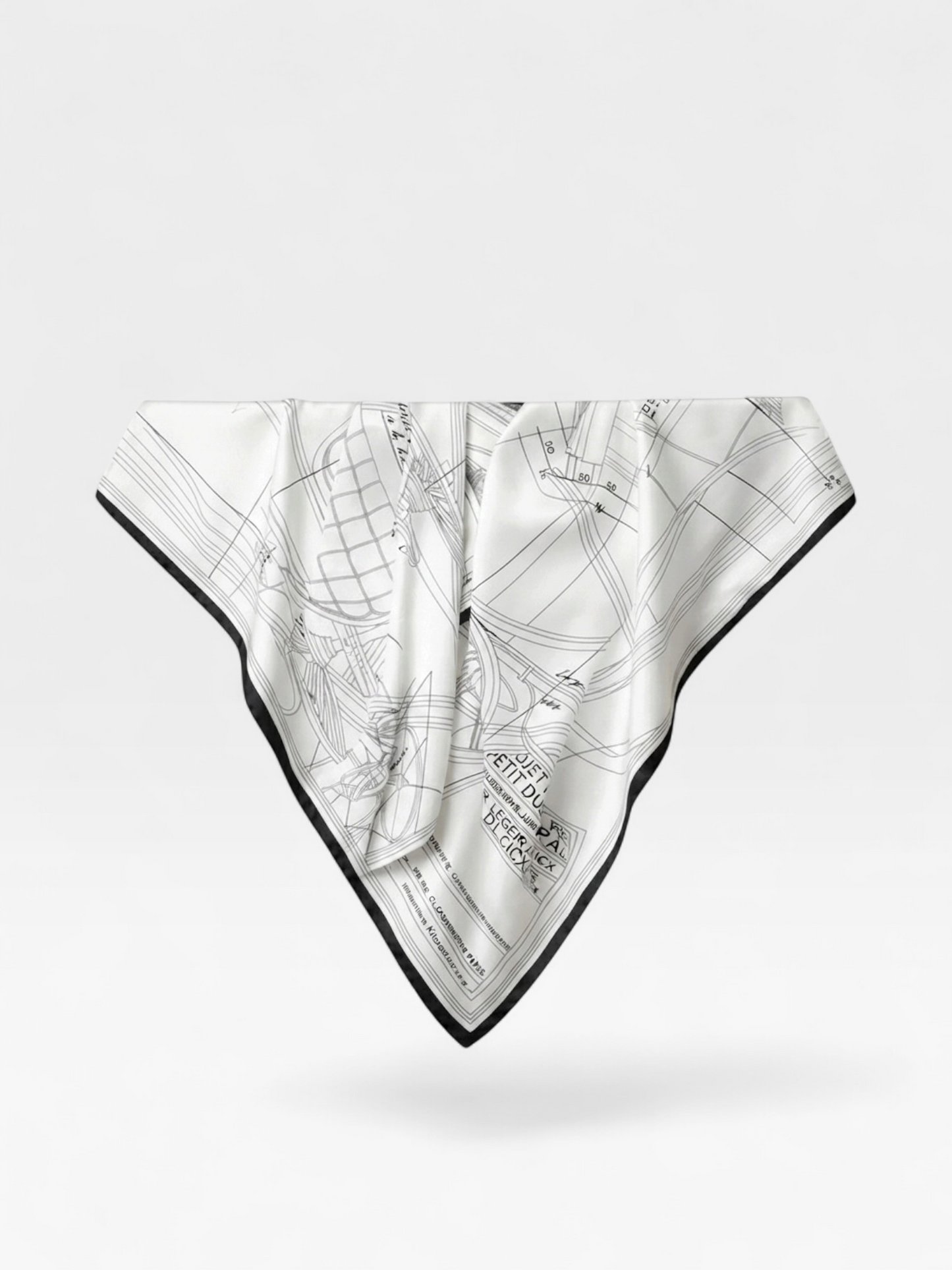 Square Satin Hijab