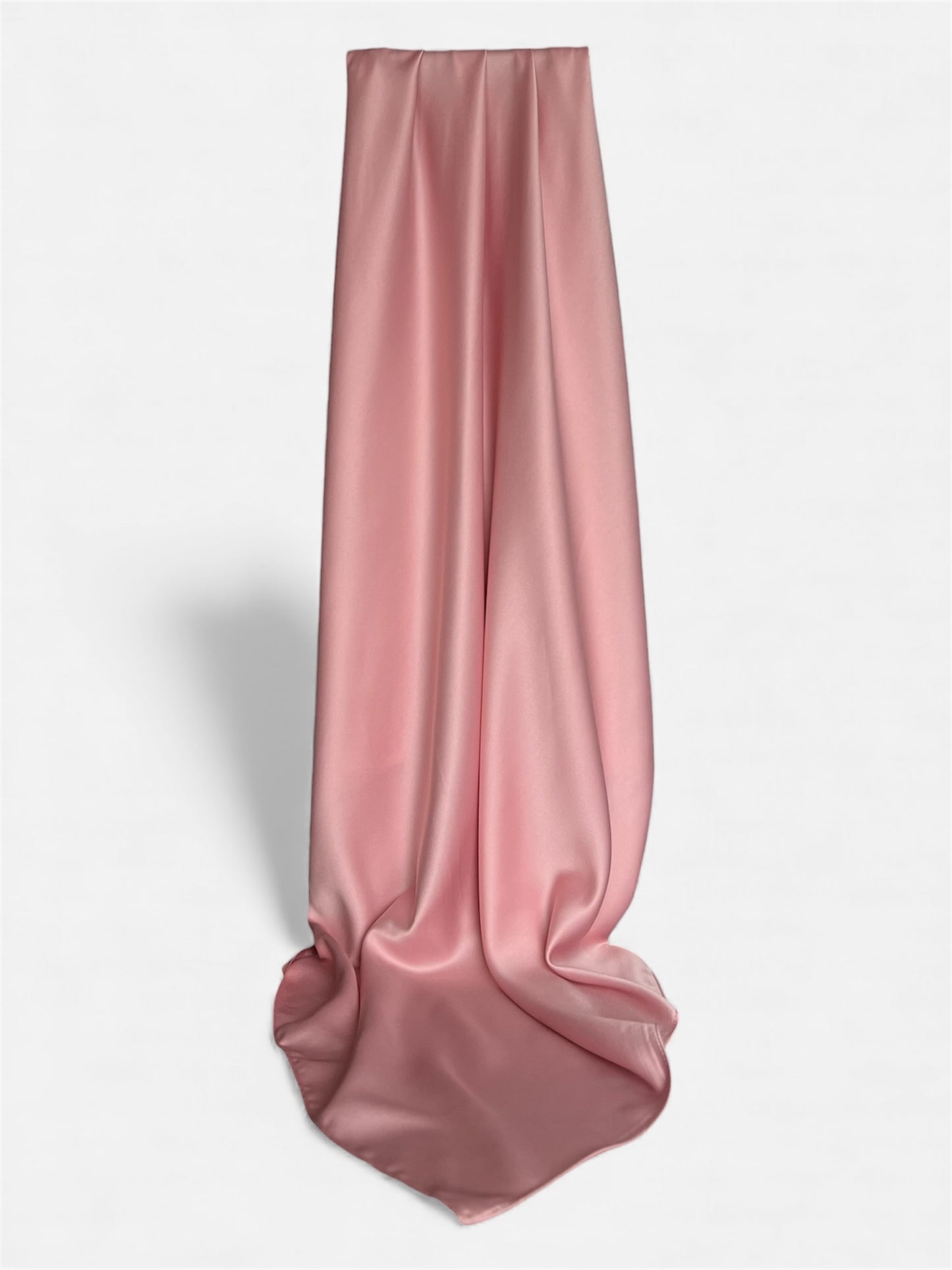 Square Satin hijab 110x110cm - Baby pink