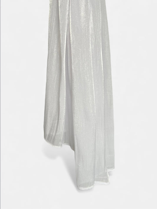 Organza Hijab - White