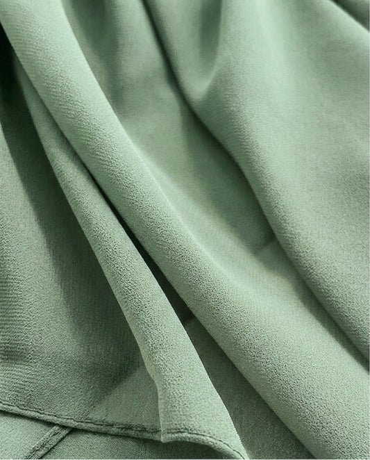 Chiffon Square - Grass Green