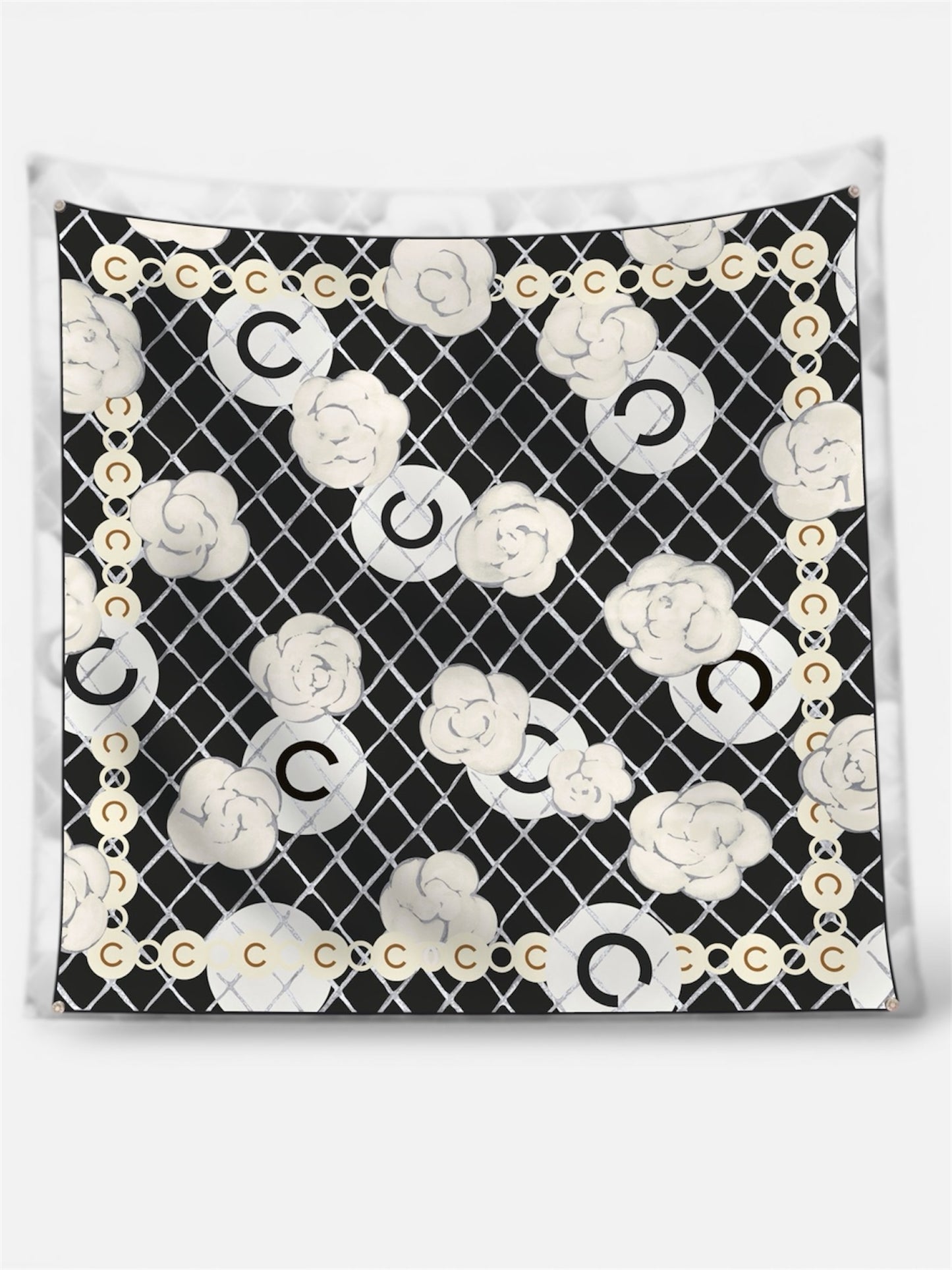 Square Satin Hijab