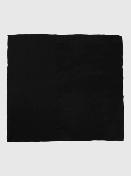 Wrinkle Cotton Square - Black