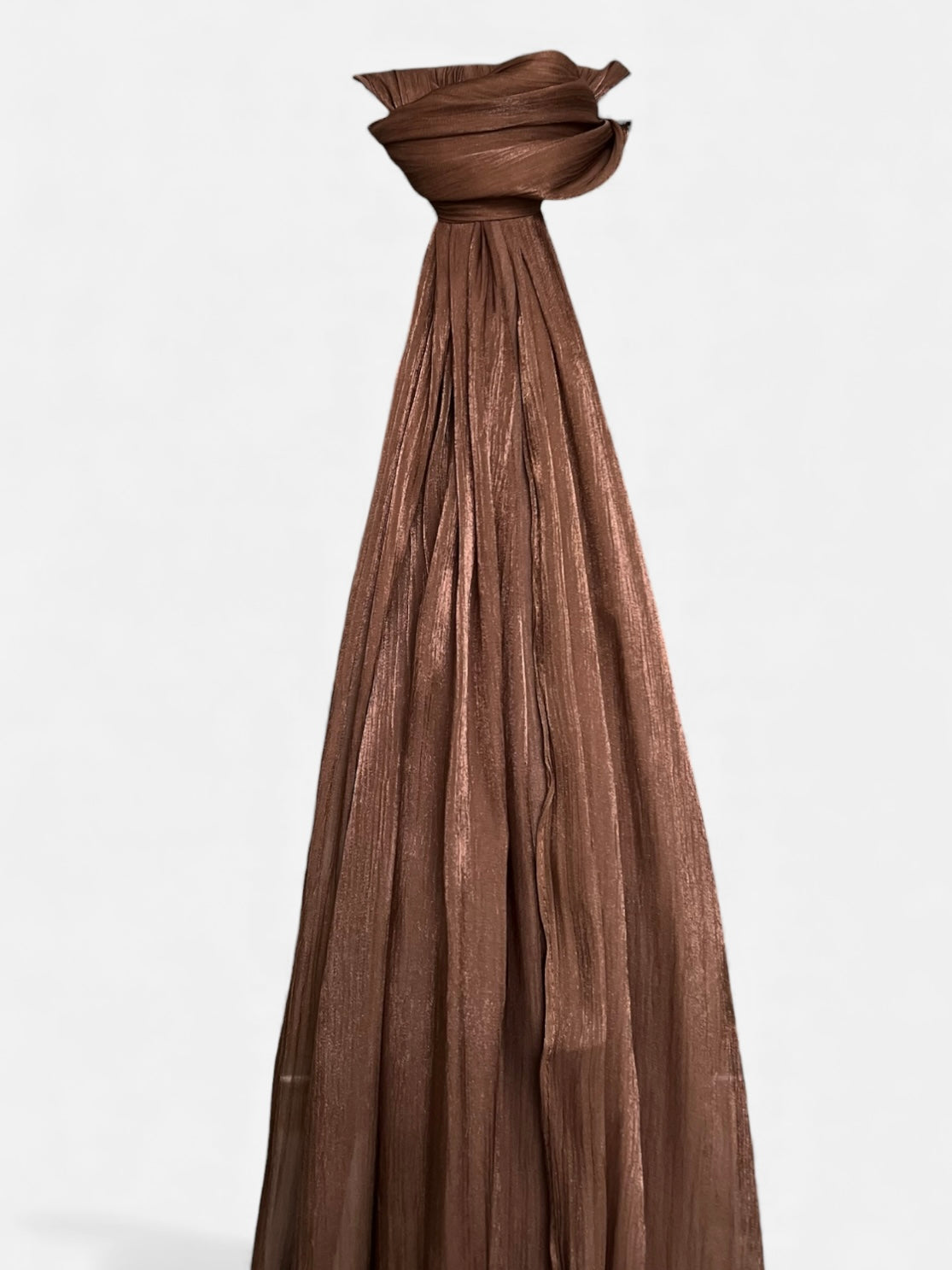 Organza Hijab - Brown