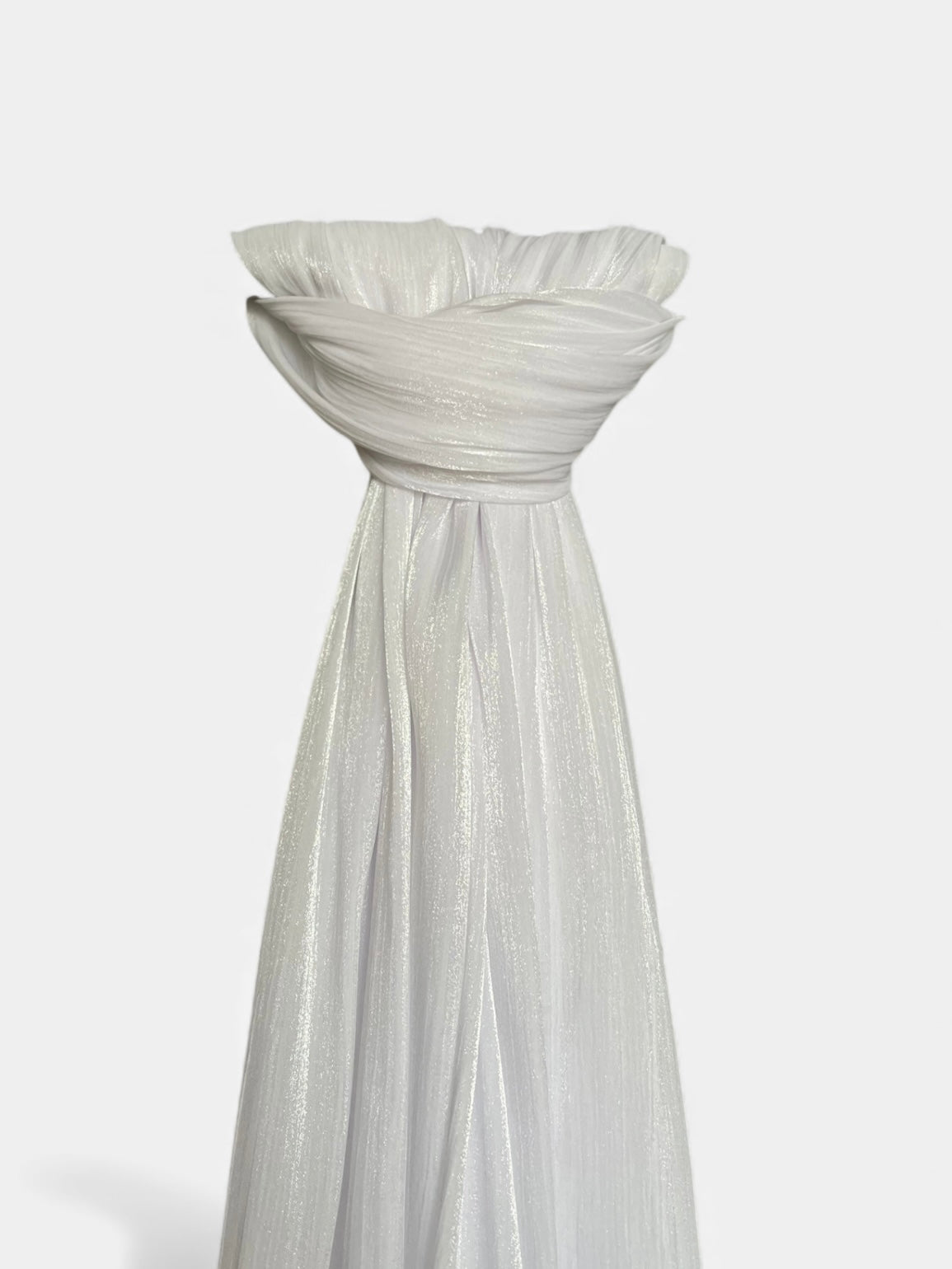 Organza Hijab - White