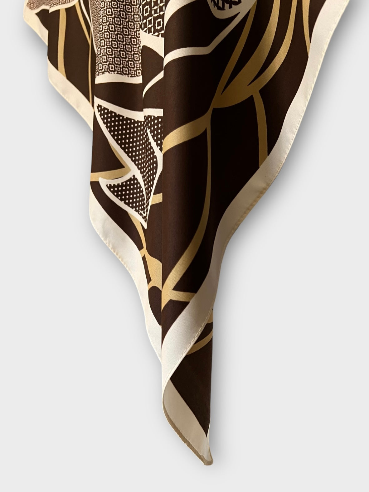 Square Satin Hijab - Rose Brown