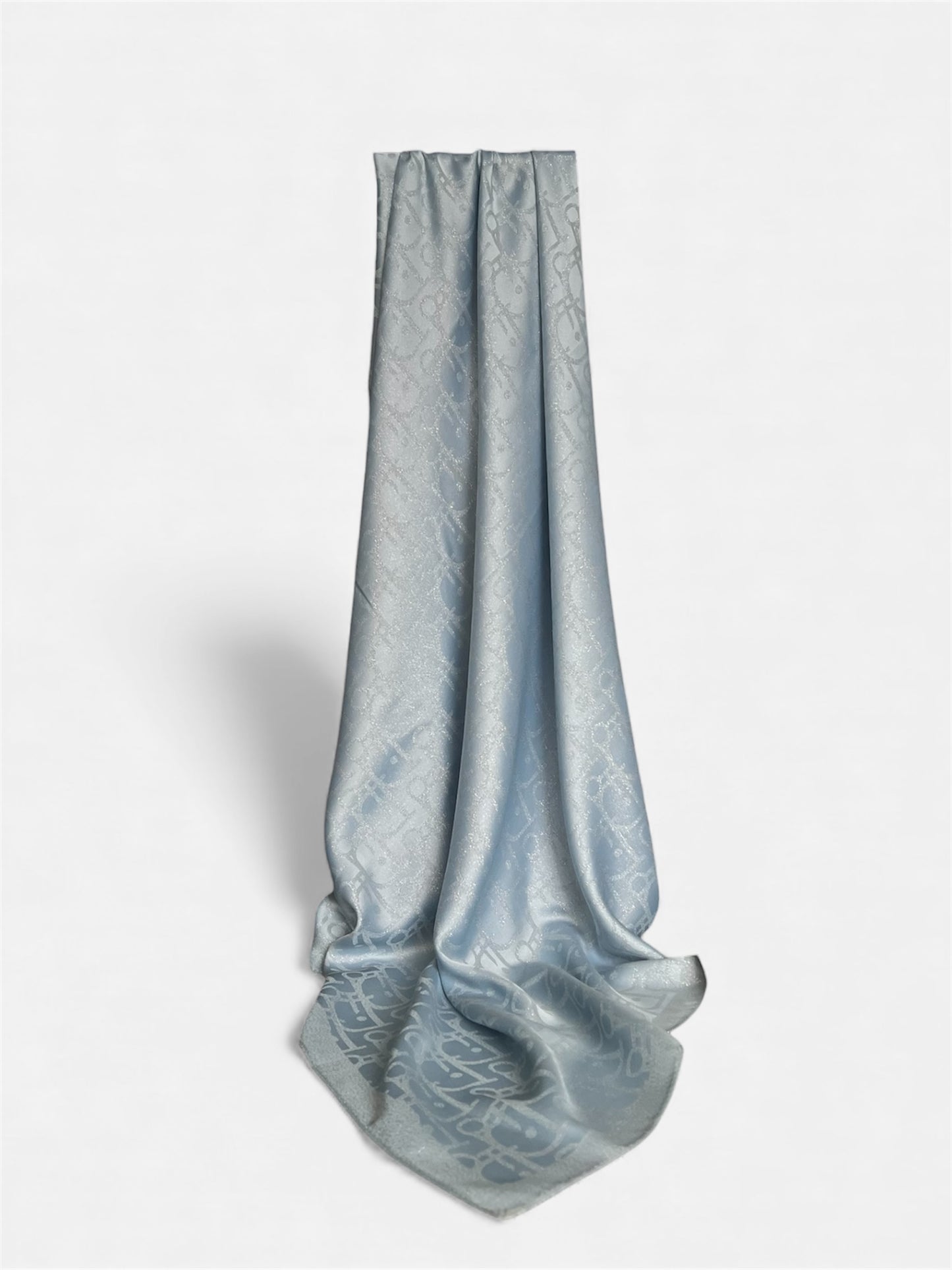 Square HIjab Silk - Babyblue 