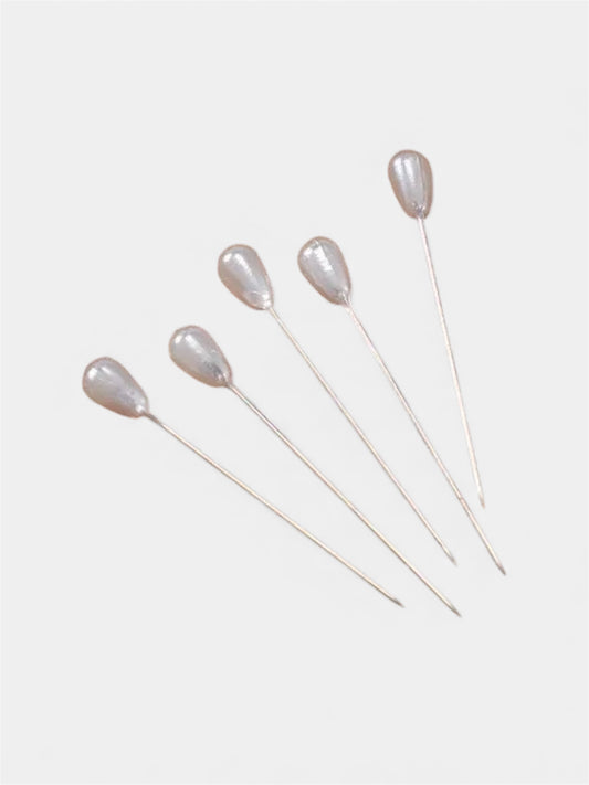 Hijab Pins - White 50pcs