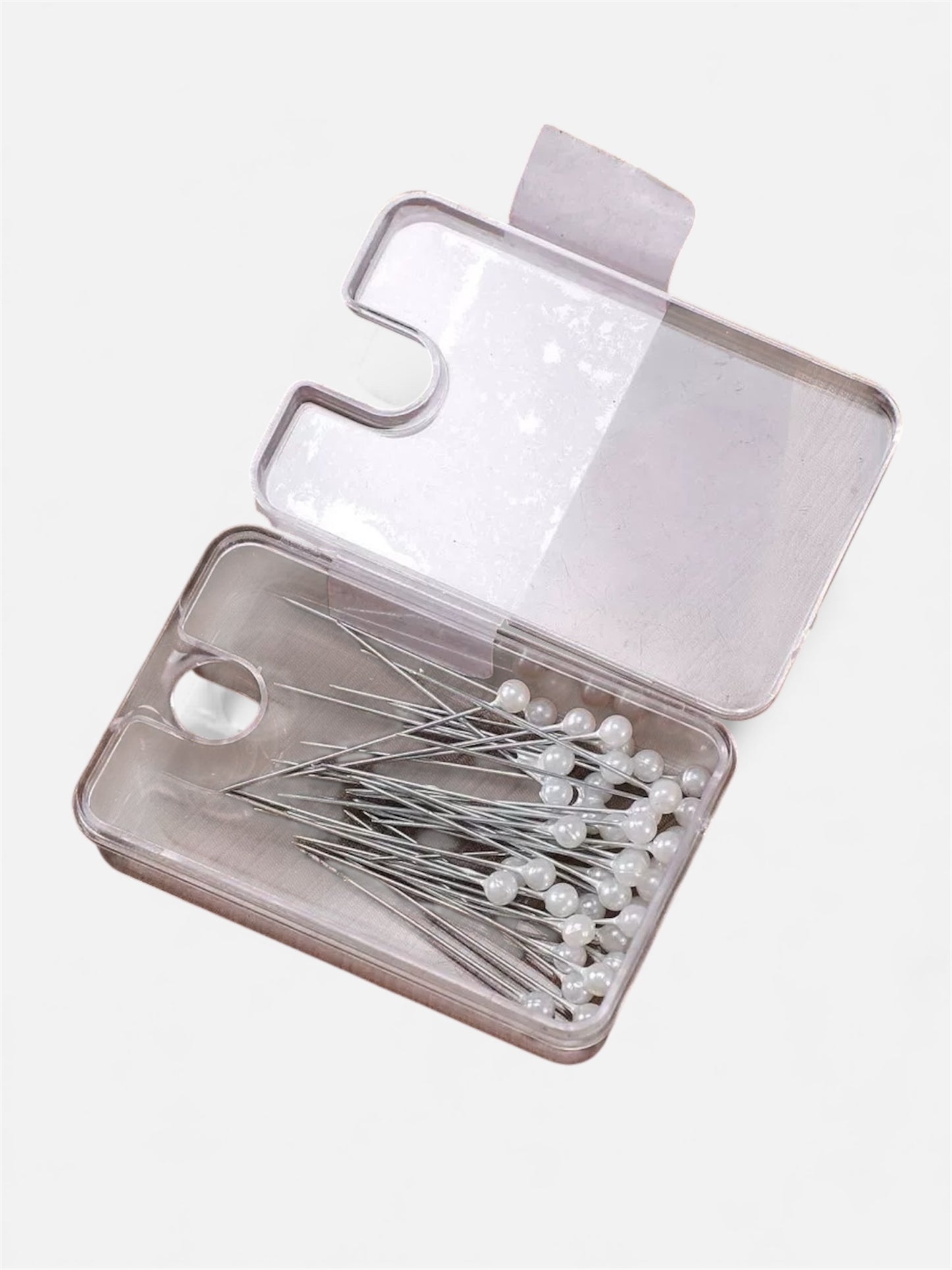 Hijab Pins - White 50pcs